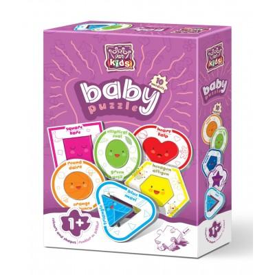 PUZZLE BABY COLOURS AND SHAPES ART PUZZLE