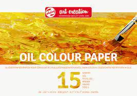 SKETCHBOOK A4 15Φ PAPER OIL ΓΙΑ ΛΑΔΙ TALENS