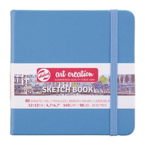 SKETCHBOOK 12Χ12 ΔΕΜΕΝΟ LAKE BLUE TALENS