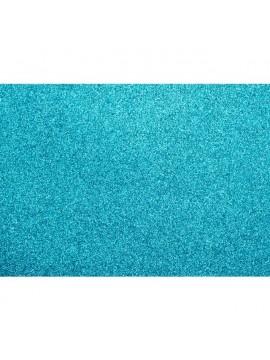 ΧΑΡΤΟΝΙ GLITTER 50X70CM 300GR OCEAN BLUE