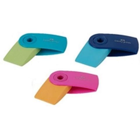 ΓΟΜΑ FABER CASTELL SLEEVE ΜΠΛΕ